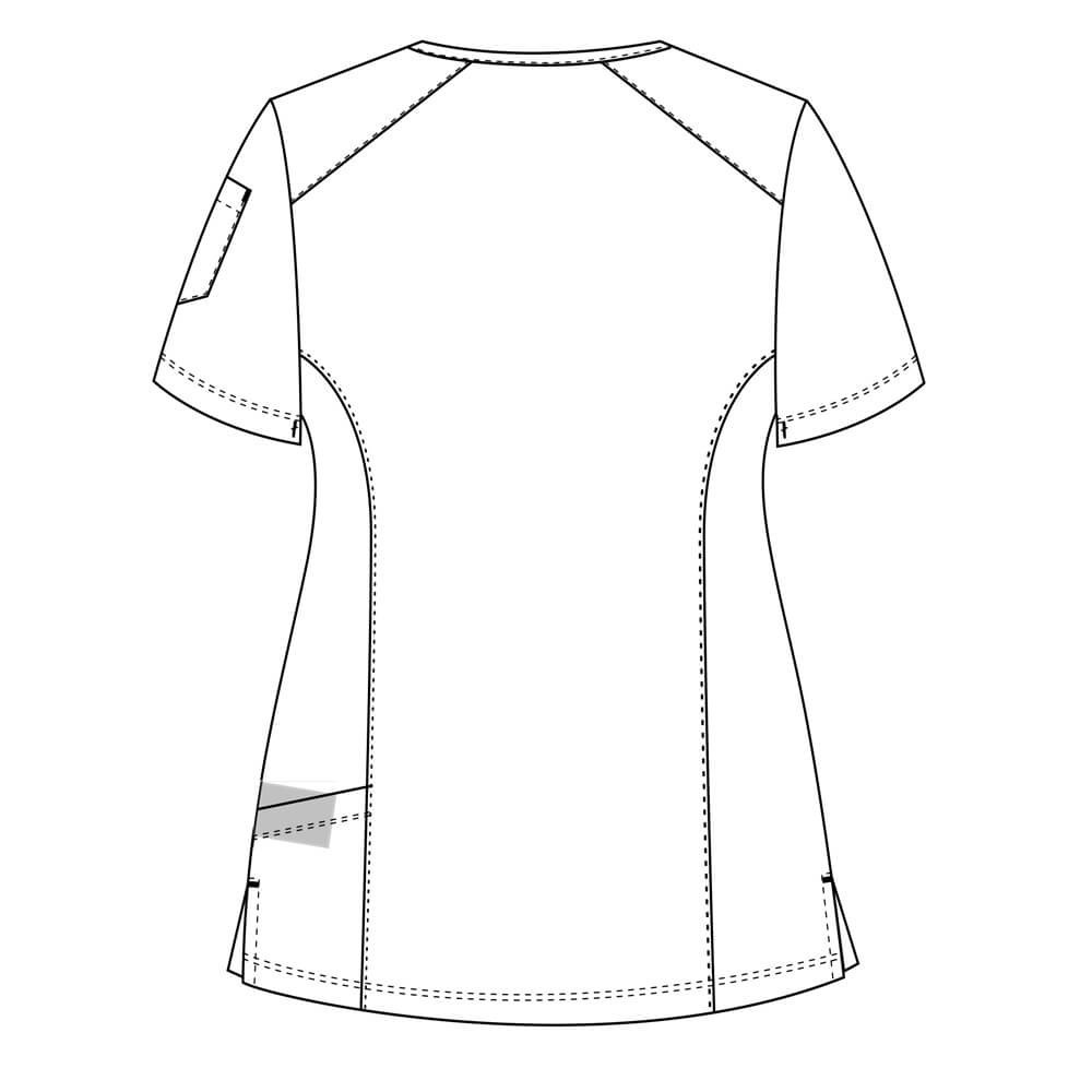 Bluza medicala Lotus Flex, stretch, gri, TS-NP7