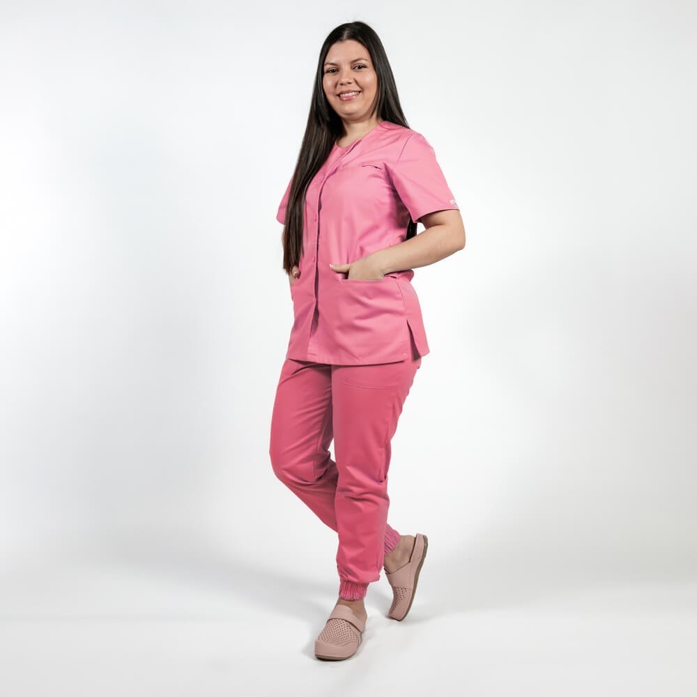 bluza asimetrica cu capse