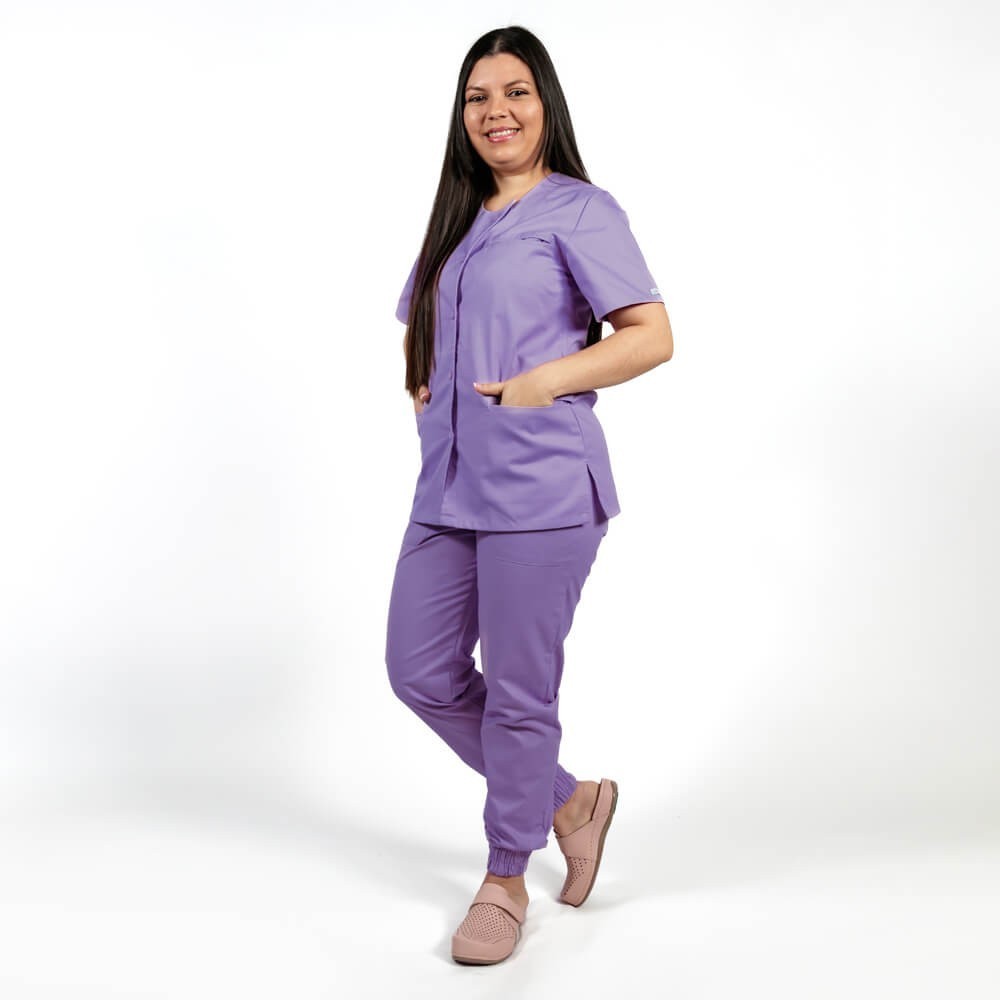 bluza asimetrica cu capse