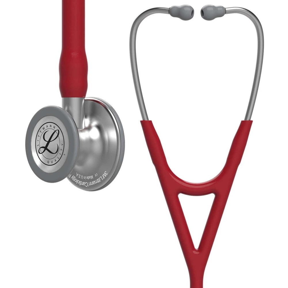 Stetoscop Littmann Cardiology IV 6184 - Rosu Burgundia Stetoscop Littmann Cardiology IV 6184 - Rosu Burgundia