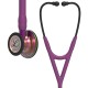 Stetoscop Littmann Cardiology IV 6205 - Violet, capsula curcubeu