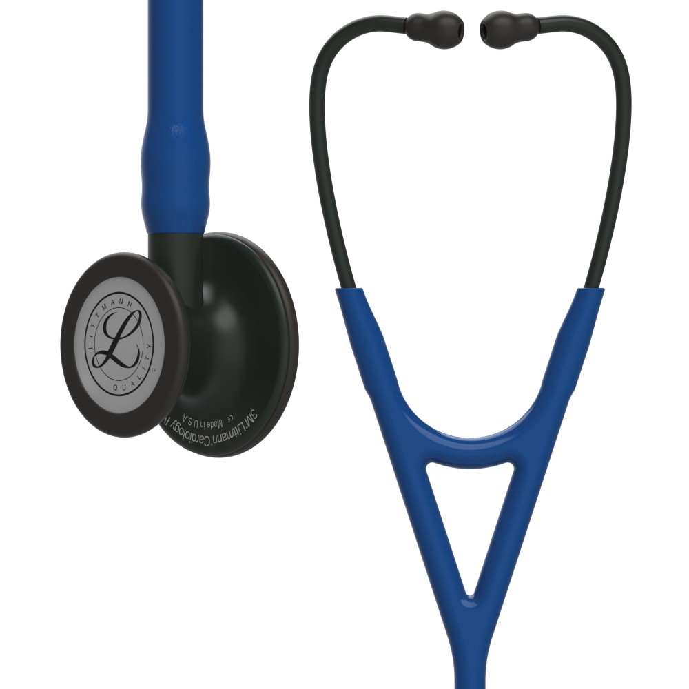 Stetoscop Littmann Cardiology IV 6168 - Bleumarin, capsula neagra Stetoscop Littmann Cardiology IV 6168 - Bleumarin, capsula neagra