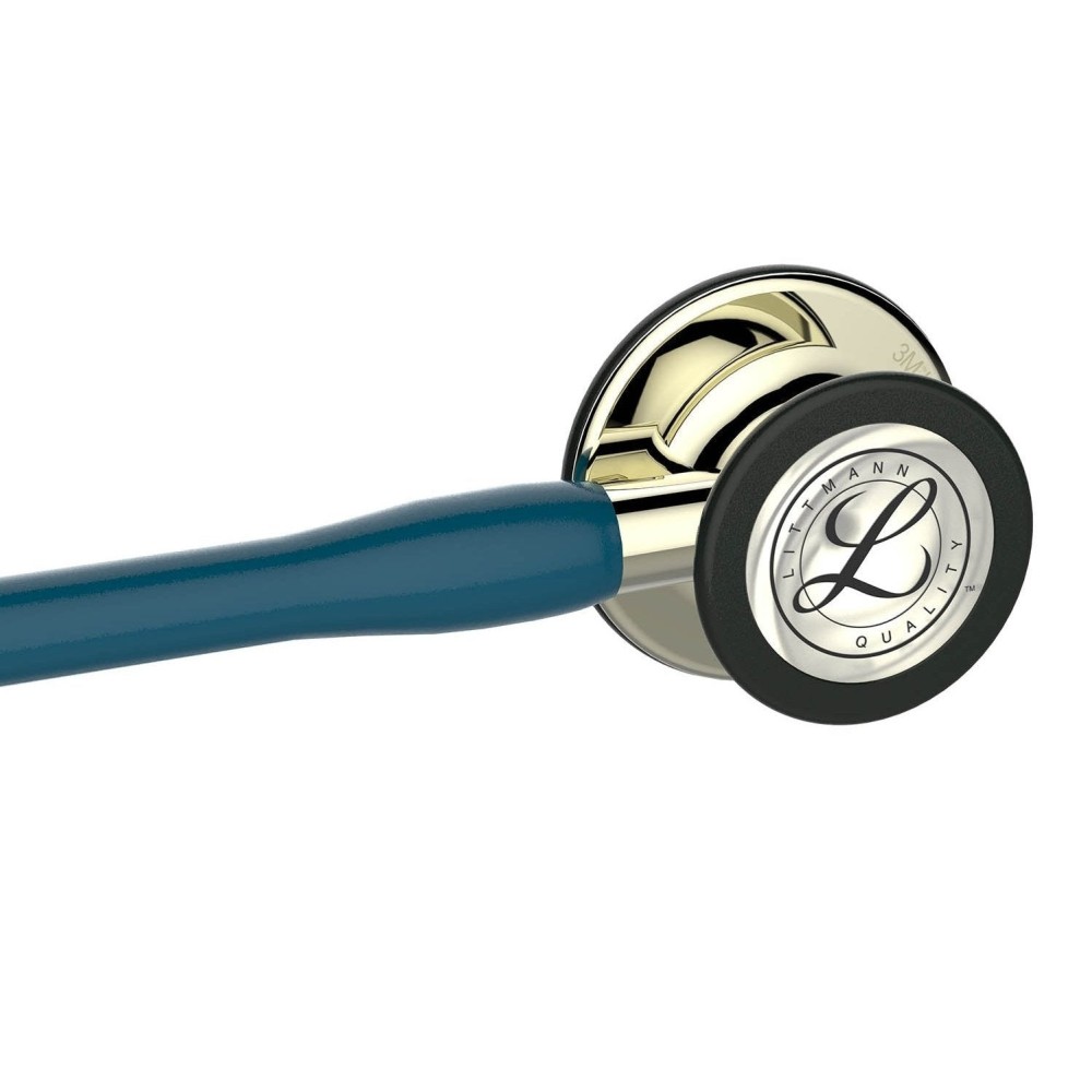 Stetoscop Littmann Cardiology IV 6190 - Turcoaz, capsula sampanie Stetoscop Littmann Cardiology IV 6190 - Turcoaz, capsula sampanie