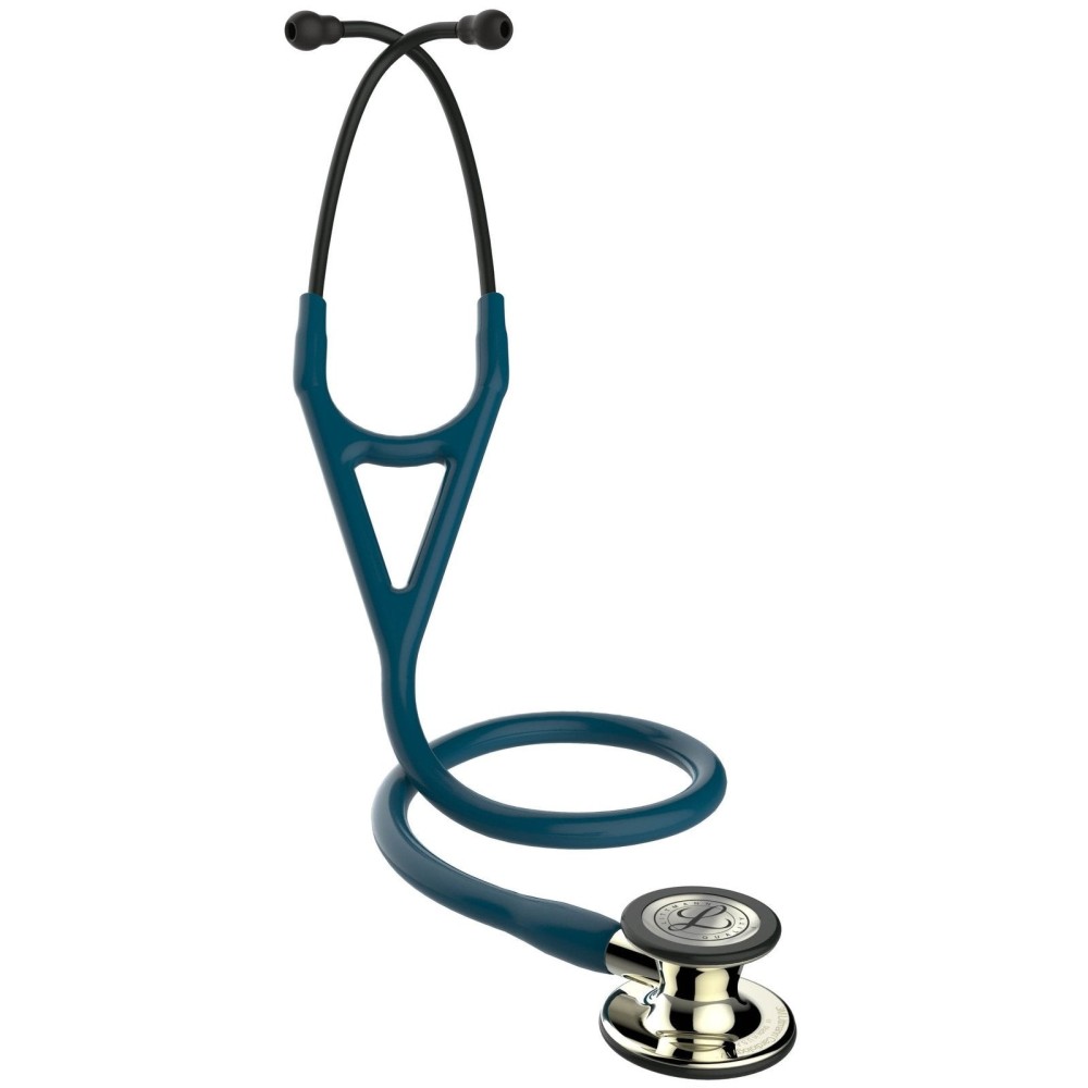 Stetoscop Littmann Cardiology IV 6190 - Turcoaz, capsula sampanie Stetoscop Littmann Cardiology IV 6190 - Turcoaz, capsula sampanie