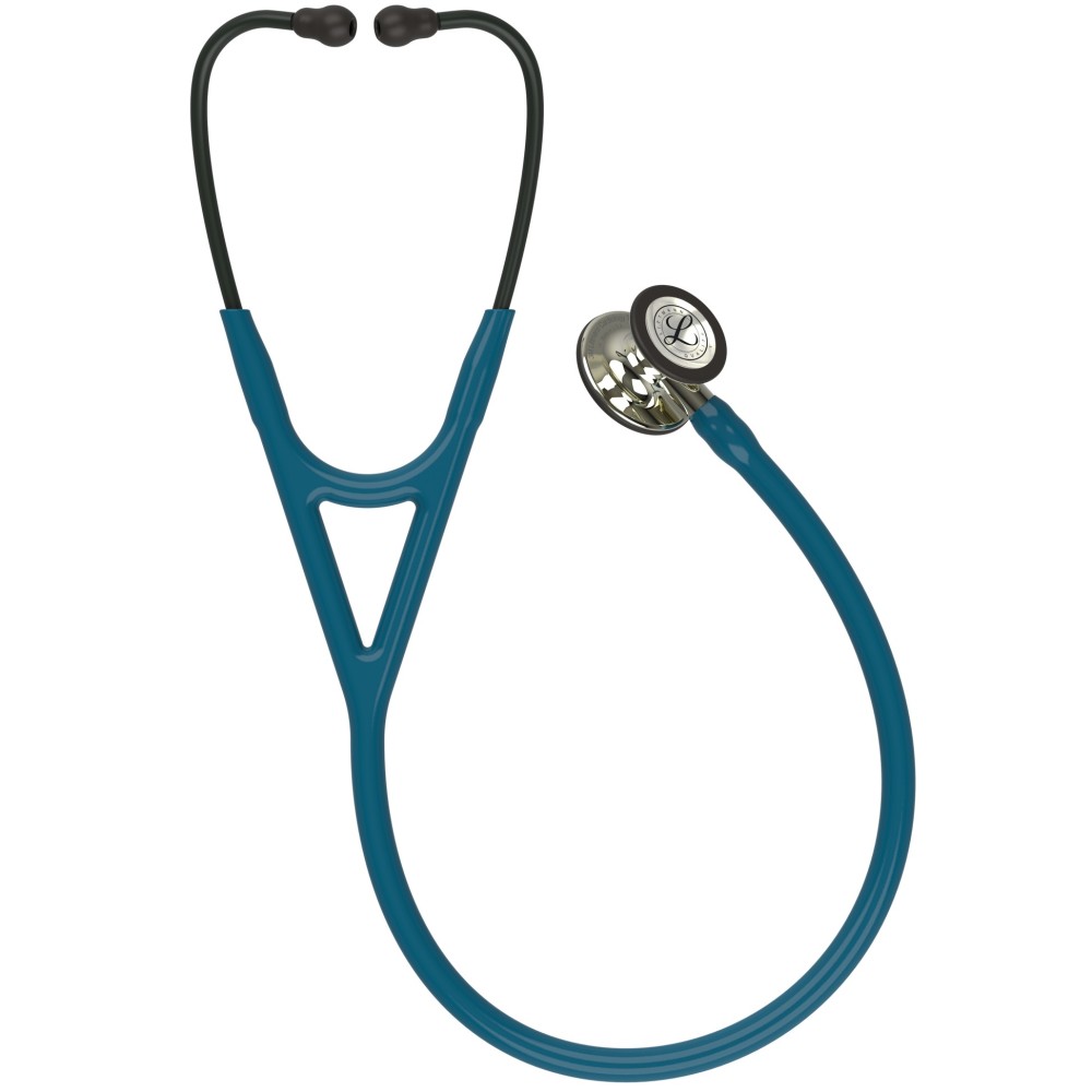 Stetoscop Littmann Cardiology IV 6190 - Turcoaz, capsula sampanie Stetoscop Littmann Cardiology IV 6190 - Turcoaz, capsula sampanie