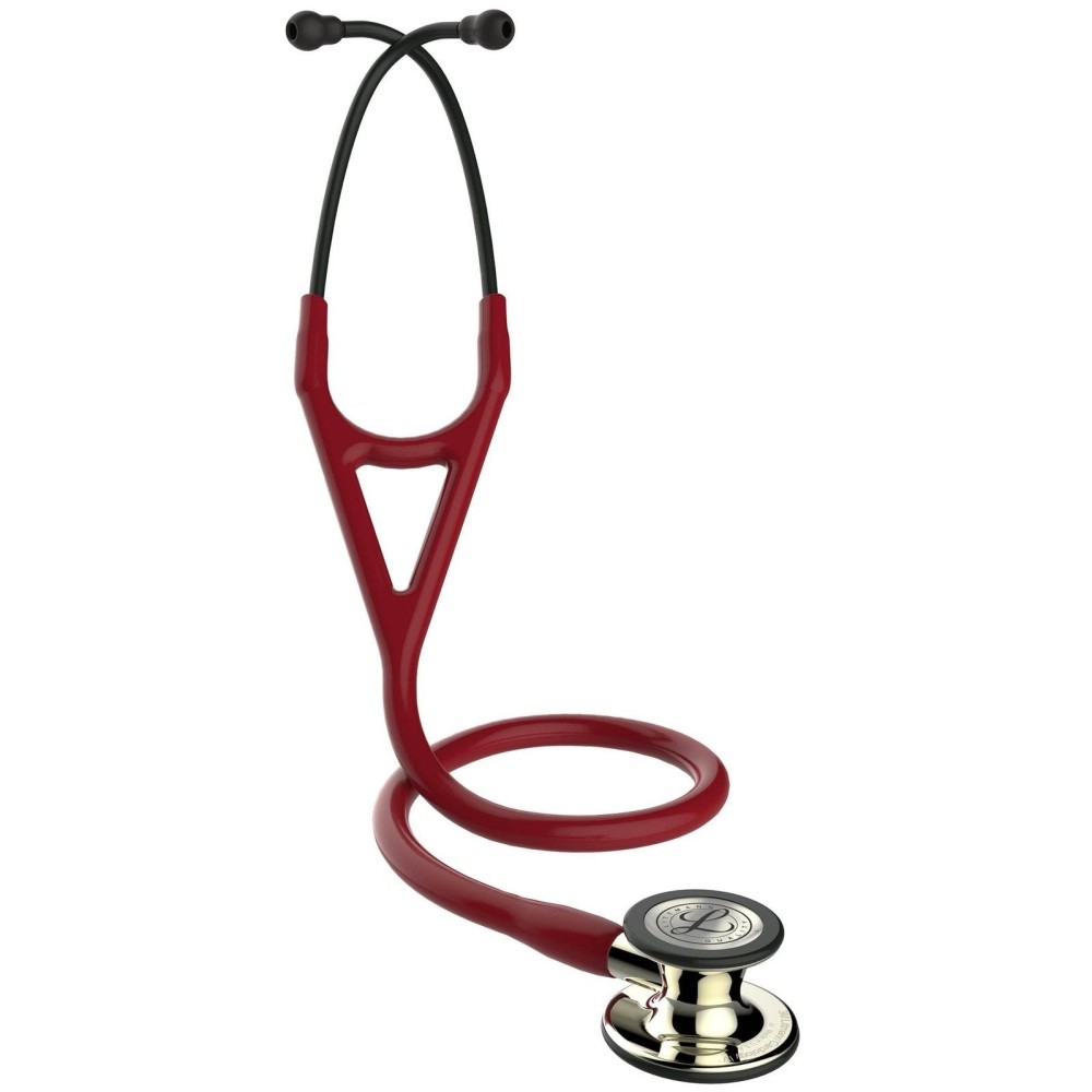 Stetoscop Littmann Cardiology IV 6176 - Rosu Burgundia, capsula sampanie Stetoscop Littmann Cardiology IV 6176 - Rosu Burgundia, capsula sampanie