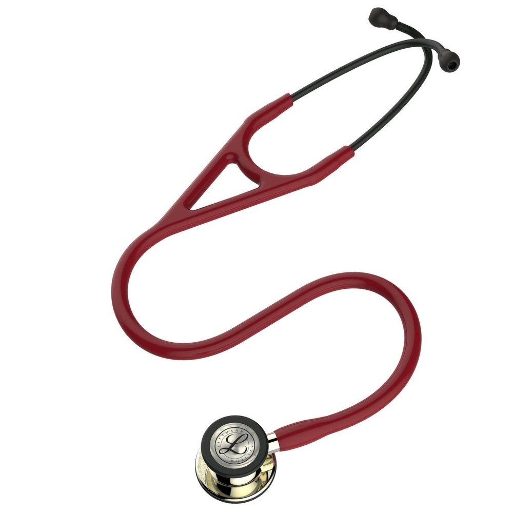 Stetoscop Littmann Cardiology IV 6176 - Rosu Burgundia, capsula sampanie Stetoscop Littmann Cardiology IV 6176 - Rosu Burgundia, capsula sampanie