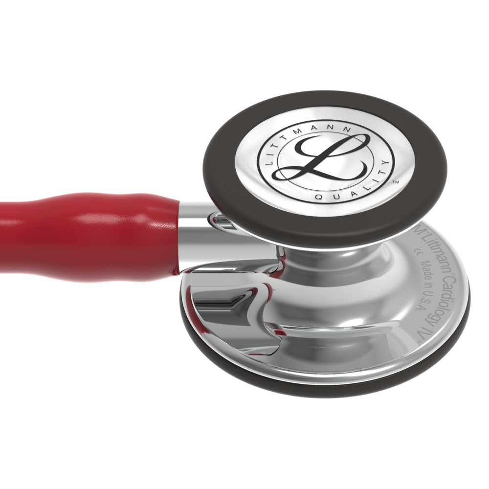 Stetoscop Littmann Cardiology IV 6170 - Rosu Burgundia, capsula oglinda Stetoscop Littmann Cardiology IV 6170 - Rosu Burgundia, capsula oglinda