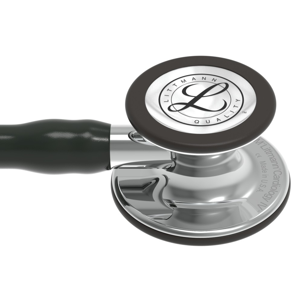 Stetoscop Littmann Cardiology IV 6177 - Negru, capsula oglinda Stetoscop Littmann Cardiology IV 6177 - Negru, capsula oglinda