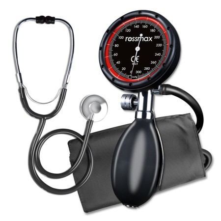 Tensiometru manual Rossmax, cu manometru la para si stetoscop inclus - GD102