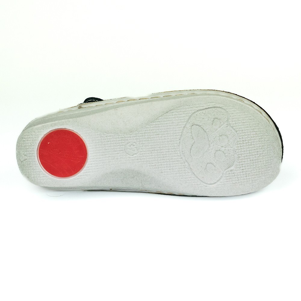 Saboti medicali, de dama, din piele, Leon V202, bleumarin