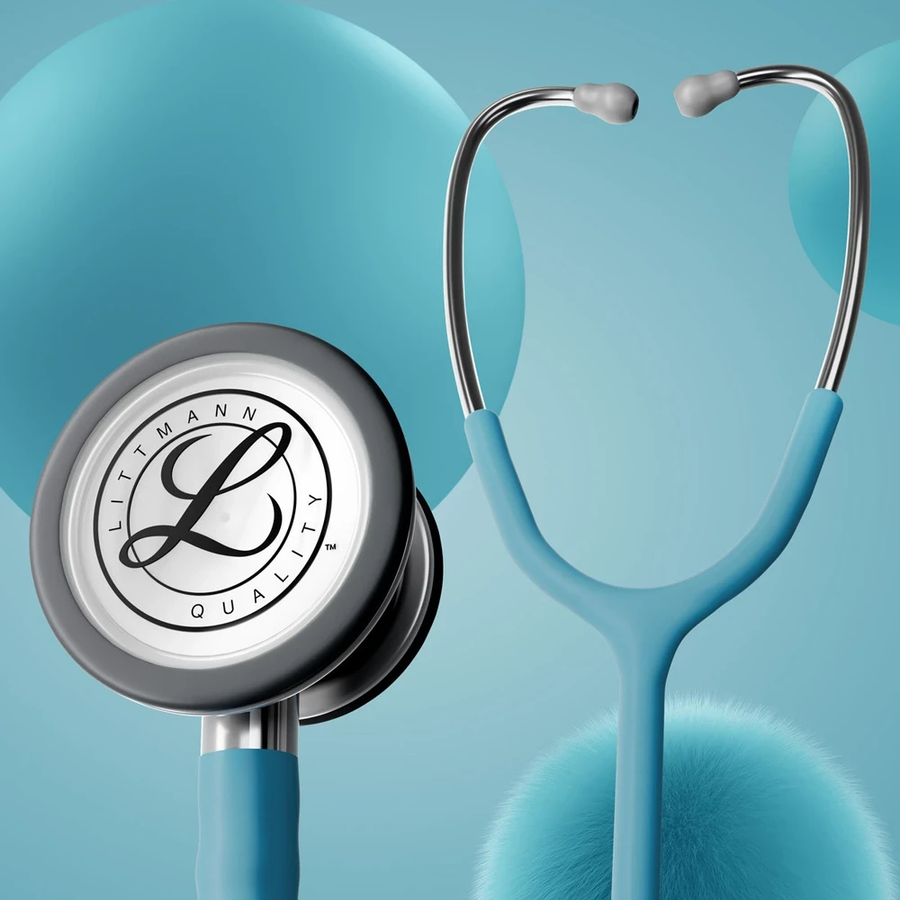 Stetoscop Littmann Classic III 5912C - Albastru marin, tub satinat, capsula inox