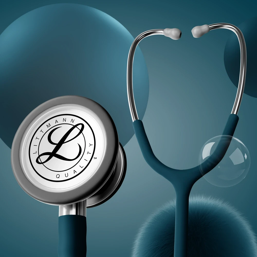 Stetoscop Littmann Classic III 5623C - Turcoaz inchis, tub satinat, capsula inox