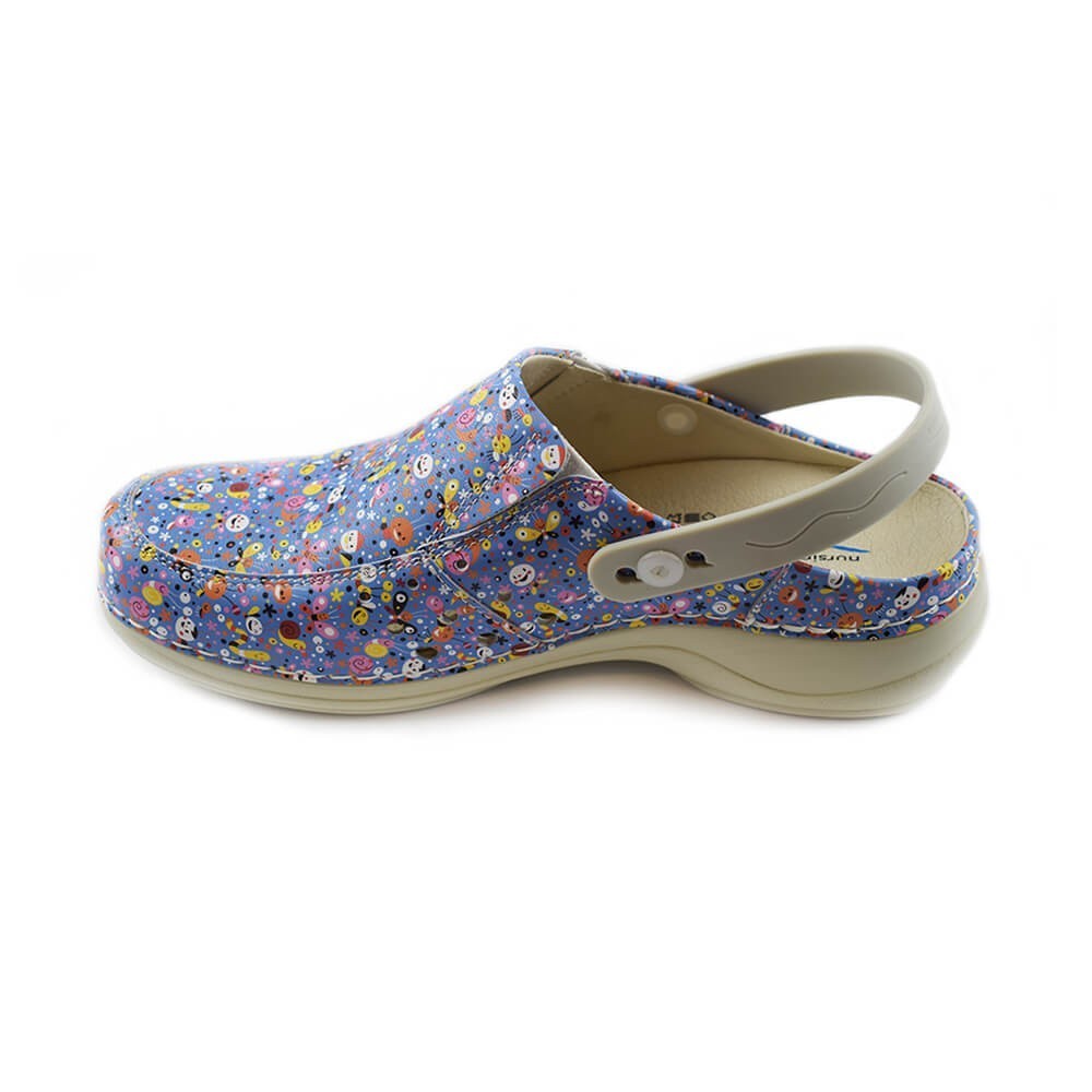 Saboti medicali cu bareta Nursingcare Wash'Go Berlin, Bugs Animated