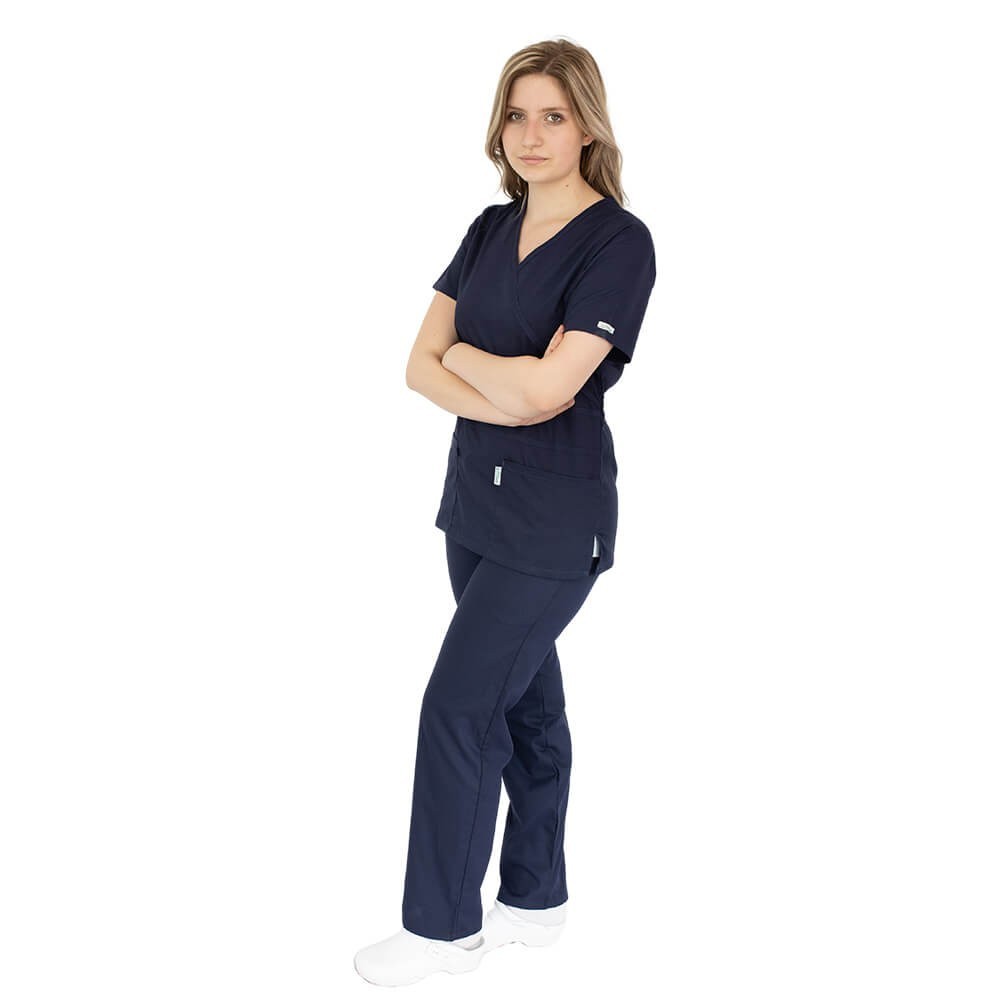Costum medical femei, 181, Lotus 1, bleumarin Costum medical femei, 181, Lotus 1, bleumarin