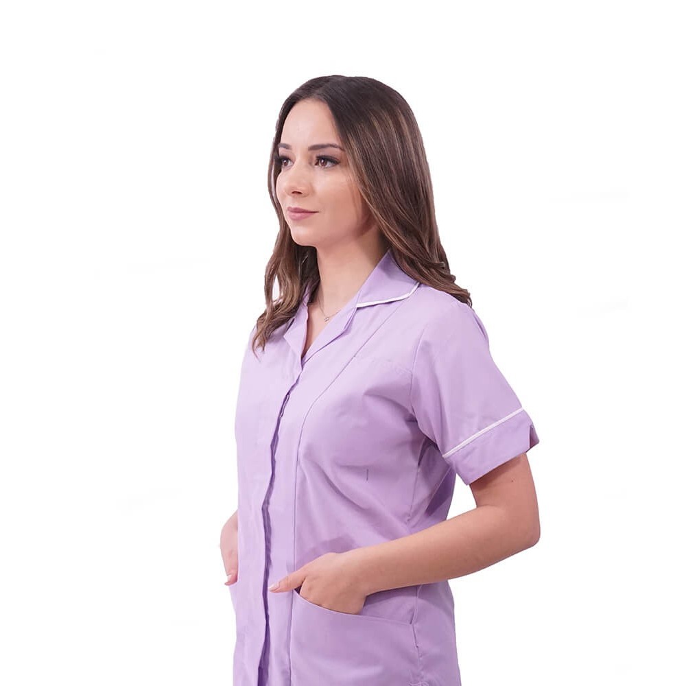 Bluza medicala capse/rever LOTUS - LIR2 Bluza medicala capse/rever LOTUS - LIR2