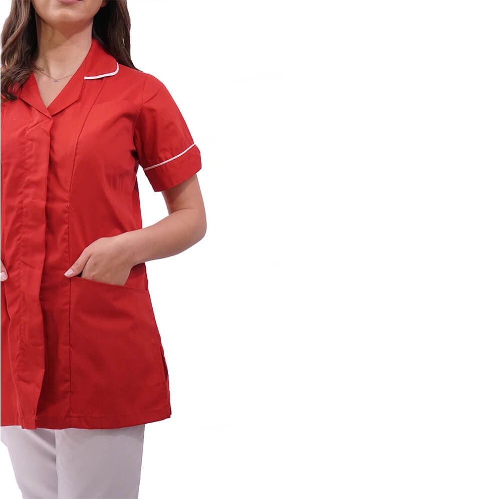 Bluza medicala capse/rever LOTUS - LIR2 Bluza medicala capse/rever LOTUS - LIR2