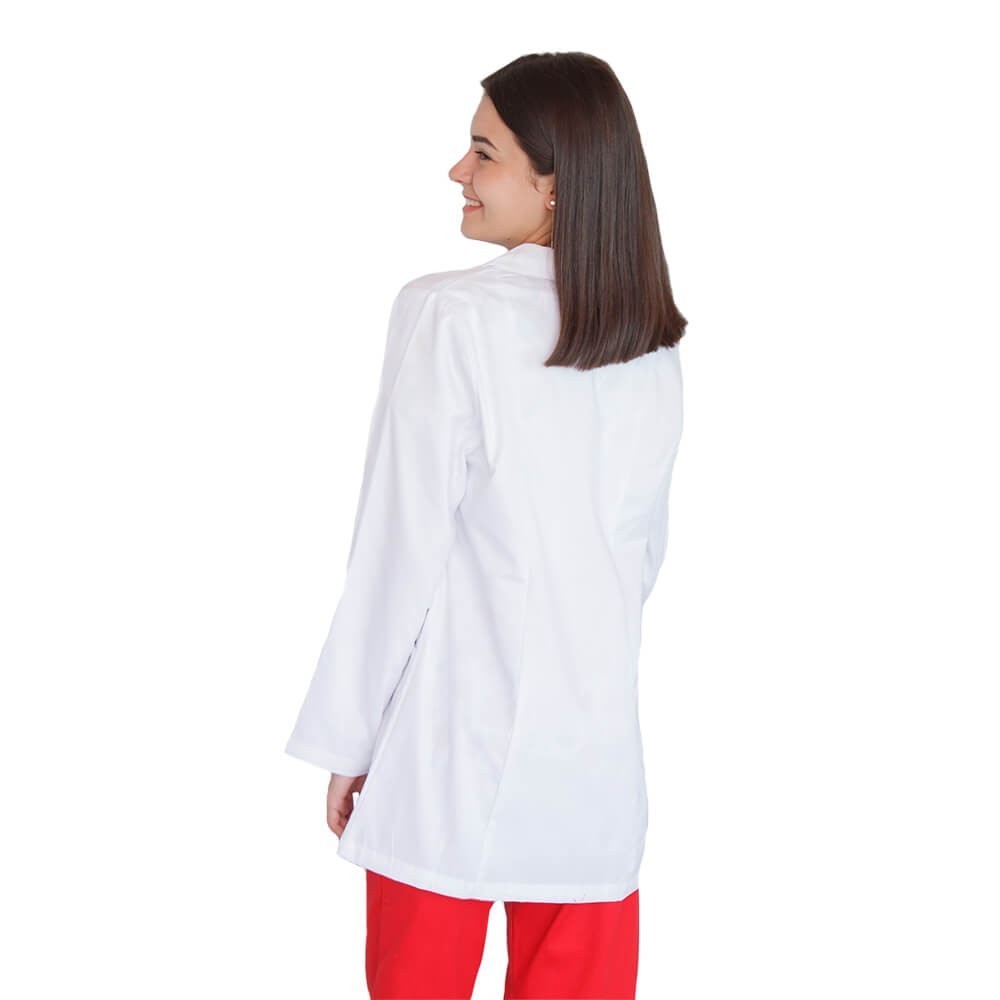 Bluza alba cu rever, pentru femei - B17