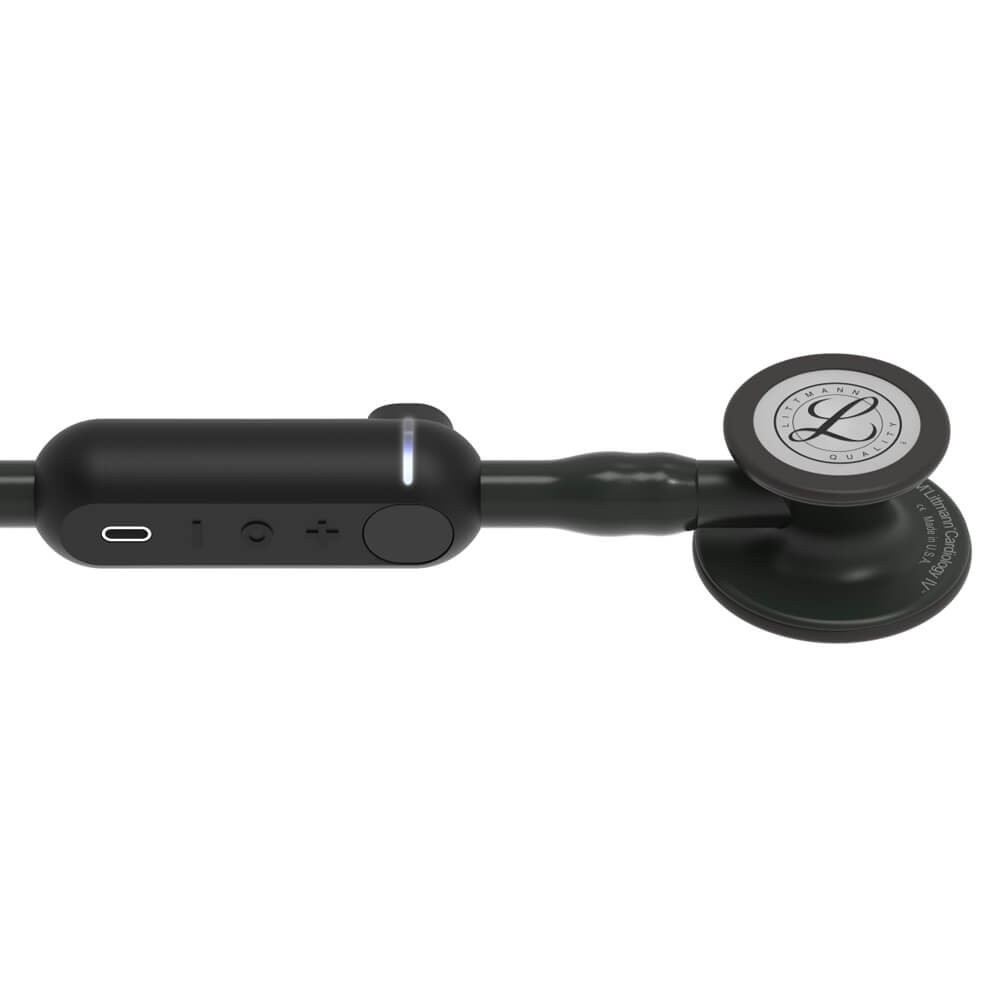 CORE Digital - Stetoscop electronic 3M Littmann, 69 cm, Black Edition CORE Digital - Stetoscop electronic 3M Littmann, 69 cm, Black Edition