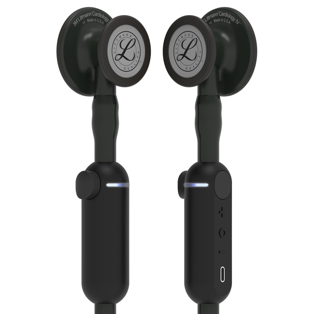 CORE Digital - Stetoscop electronic 3M Littmann, 69 cm, Black Edition CORE Digital - Stetoscop electronic 3M Littmann, 69 cm, Black Edition