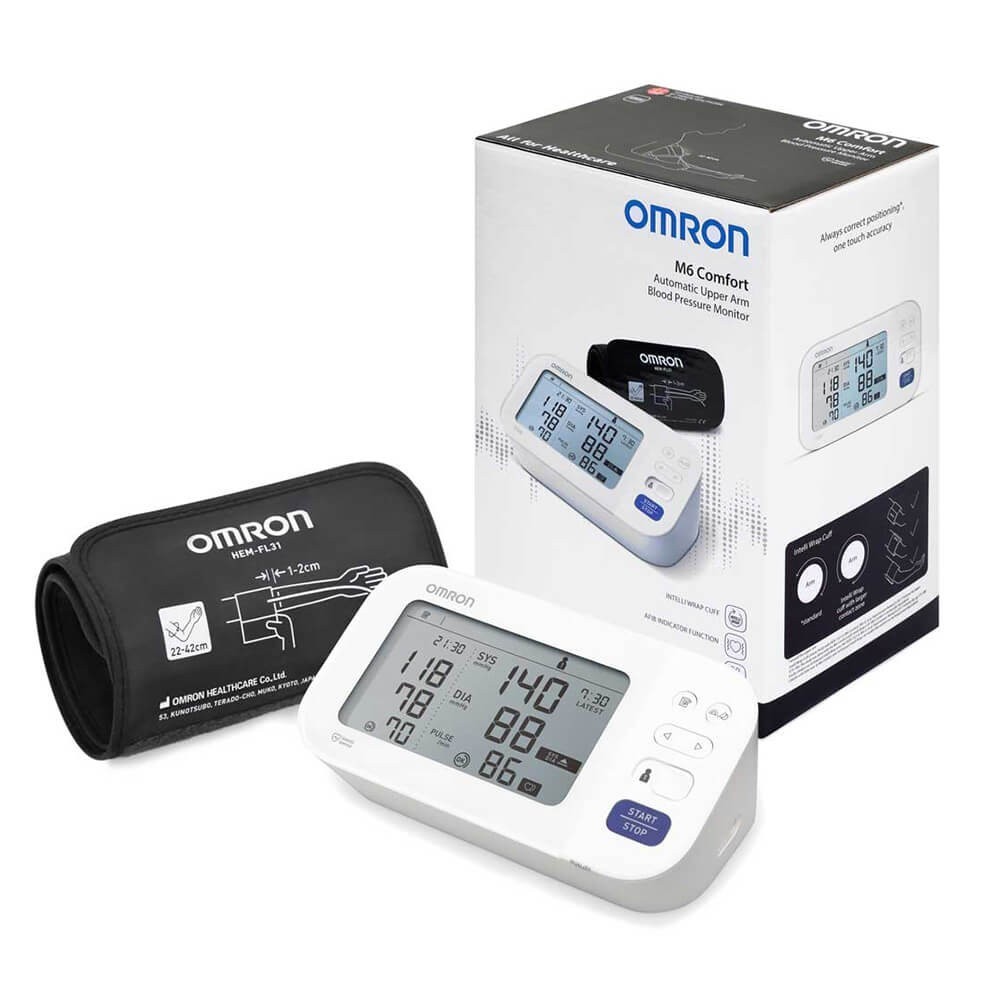 Tensiometru de brat automat Omron M6 Comfort AFIB