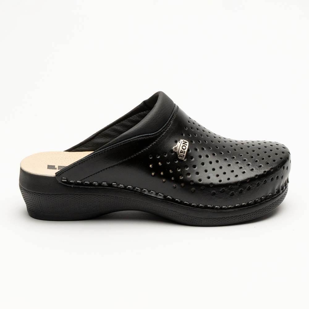 Saboti medicali LEON PU100, negru Saboti medicali LEON PU100, negru