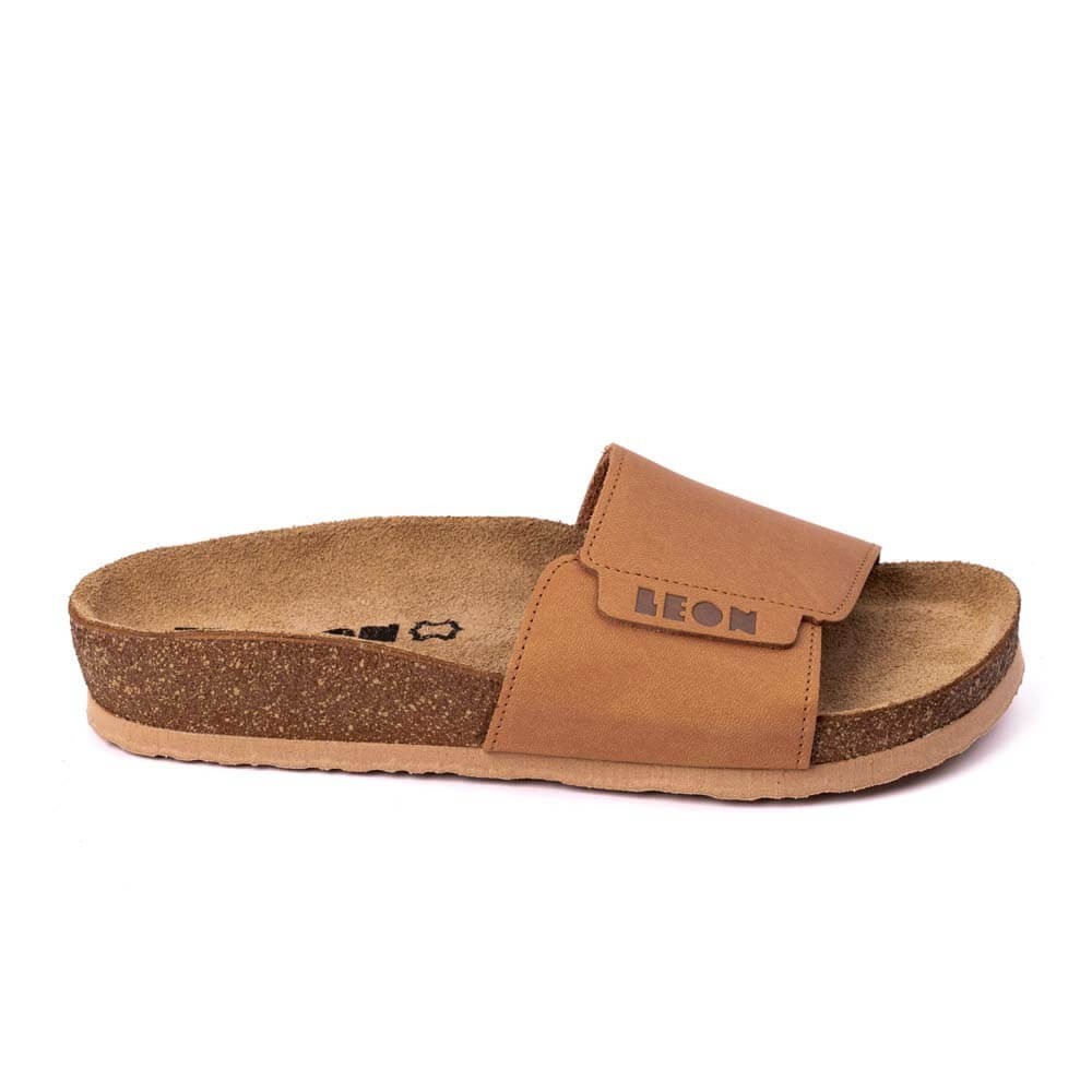 Saboti medicali de vara, din piele, Leon 4022 Orlando, maro Saboti medicali de vara, din piele, Leon 4022 Orlando, maro