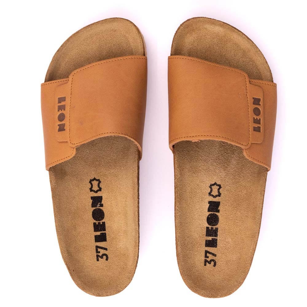 Saboti medicali de vara, din piele, Leon 4022 Orlando, maro Saboti medicali de vara, din piele, Leon 4022 Orlando, maro