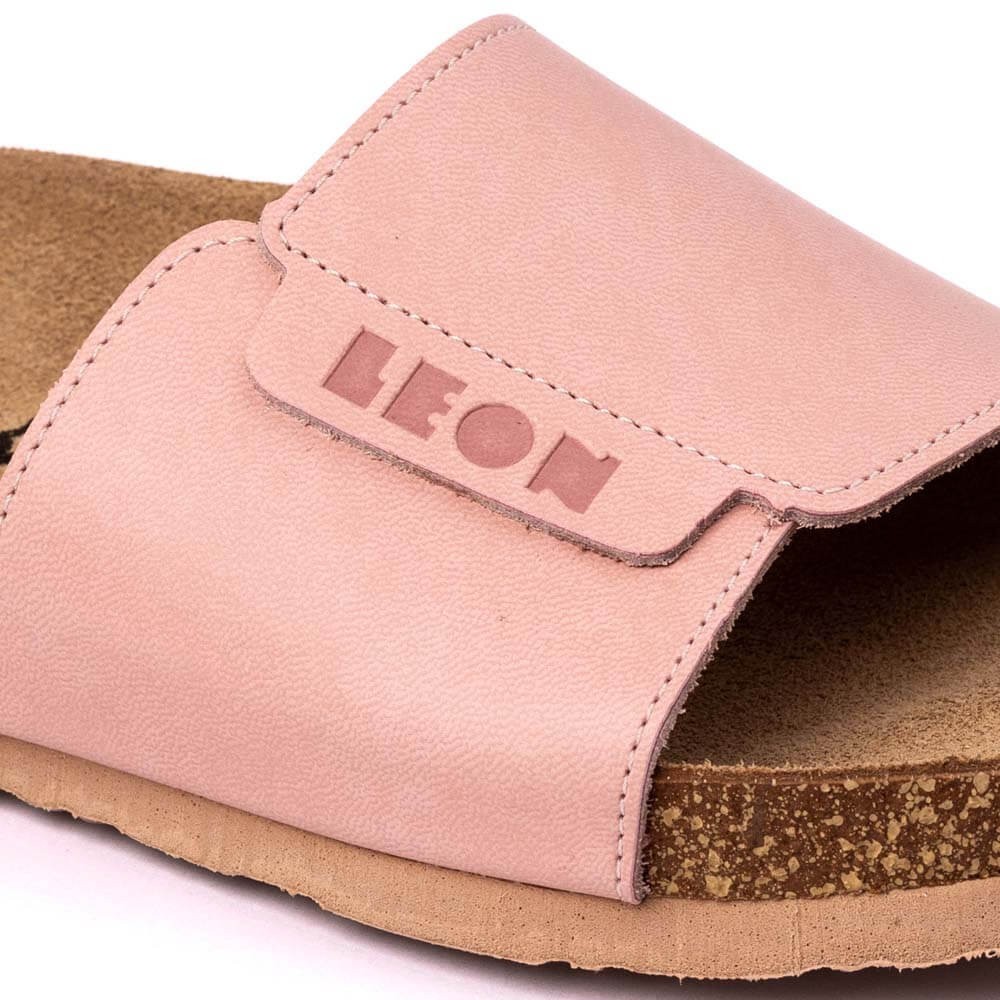 Saboti medicali de vara, din piele, Leon 4022 Orlando, roz Saboti medicali de vara, din piele, Leon 4022 Orlando, roz