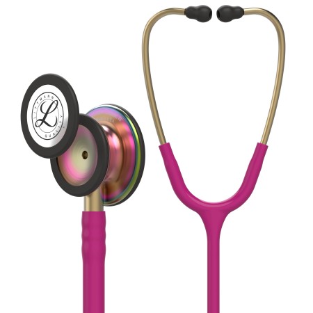 Stetoscop Littmann Classic III 5806 - Roz inchis, capsula curcubeu