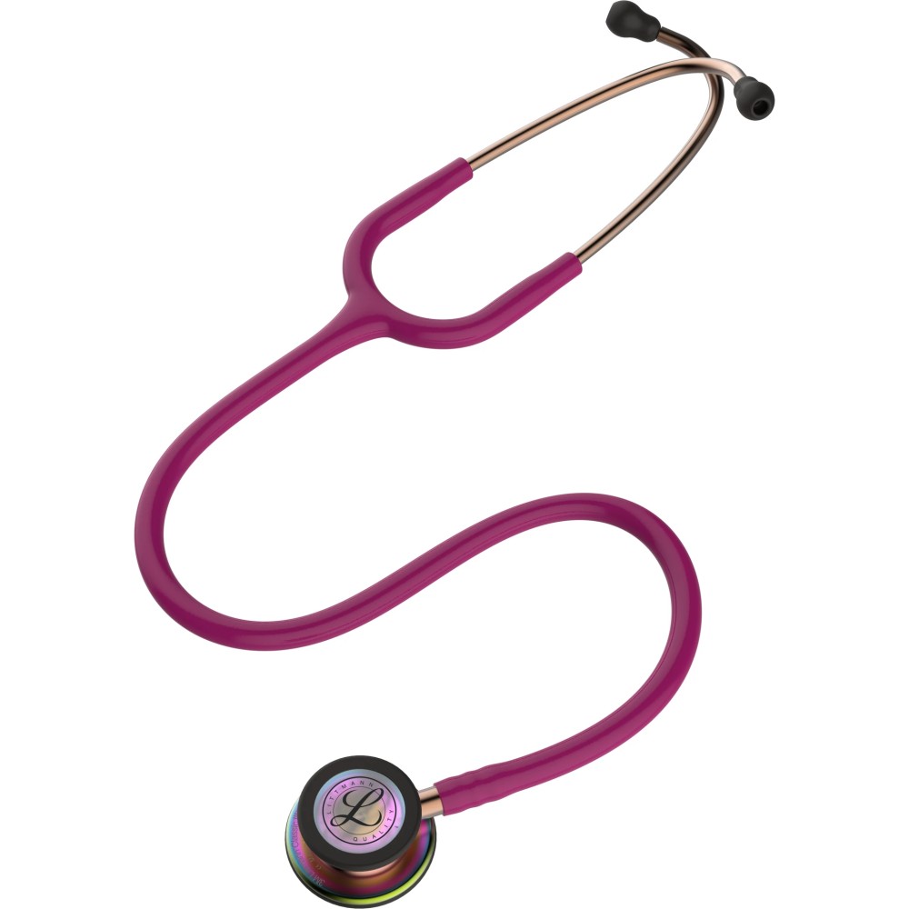Stetoscop Littmann Classic III 5806 - Roz inchis, capsula curcubeu