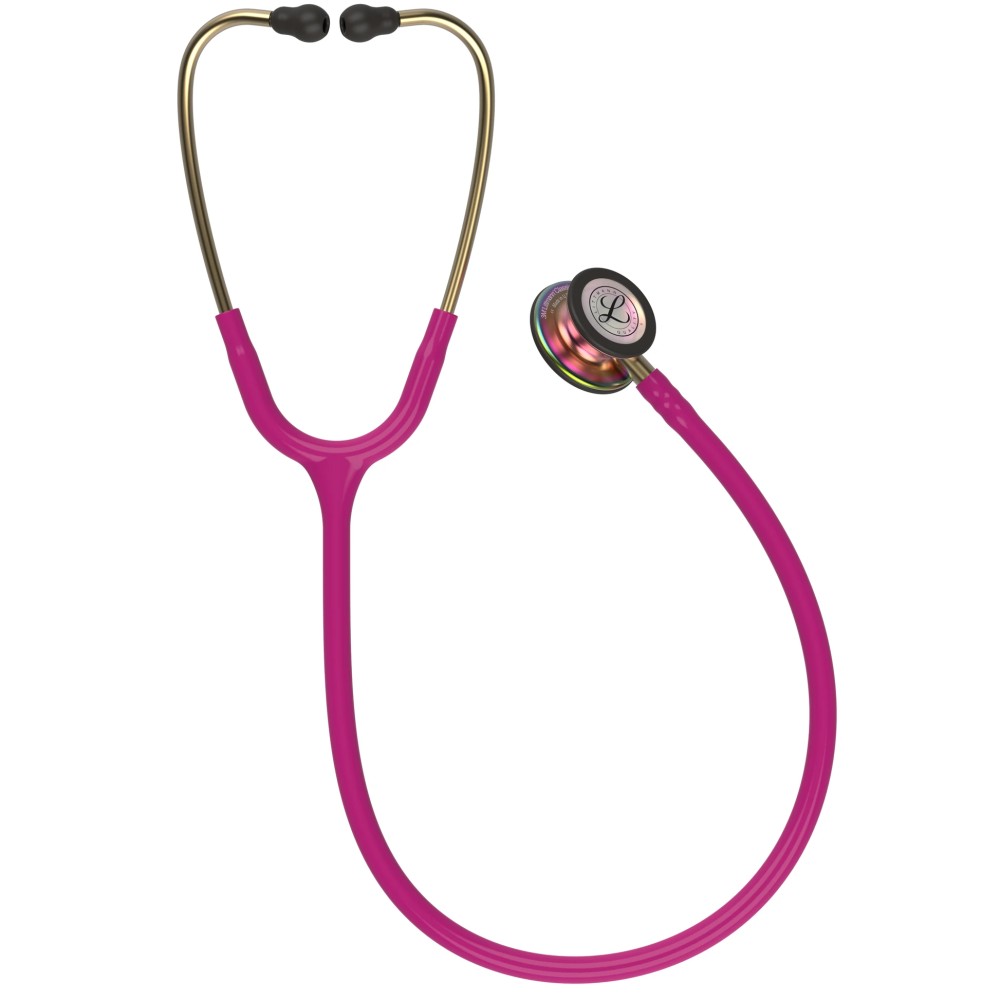 Stetoscop Littmann Classic III 5806 - Roz inchis, capsula curcubeu