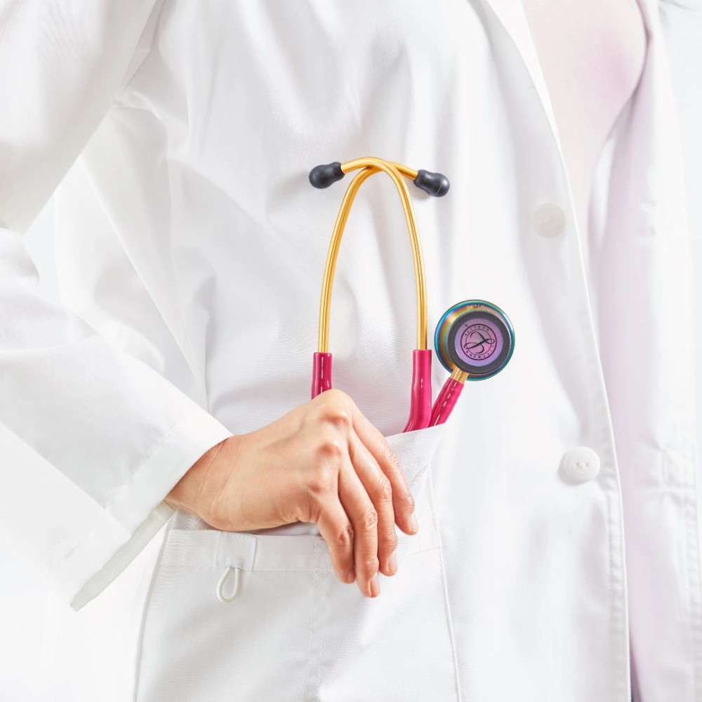 Stetoscop Littmann Classic III 5806 - Roz inchis, capsula curcubeu