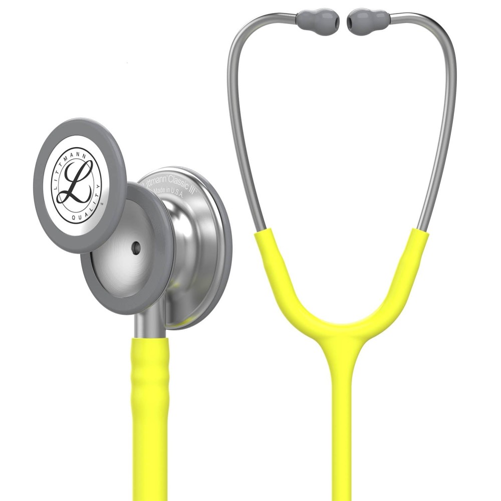 Stetoscop Littmann Classic III 5839 - Galben lamaie