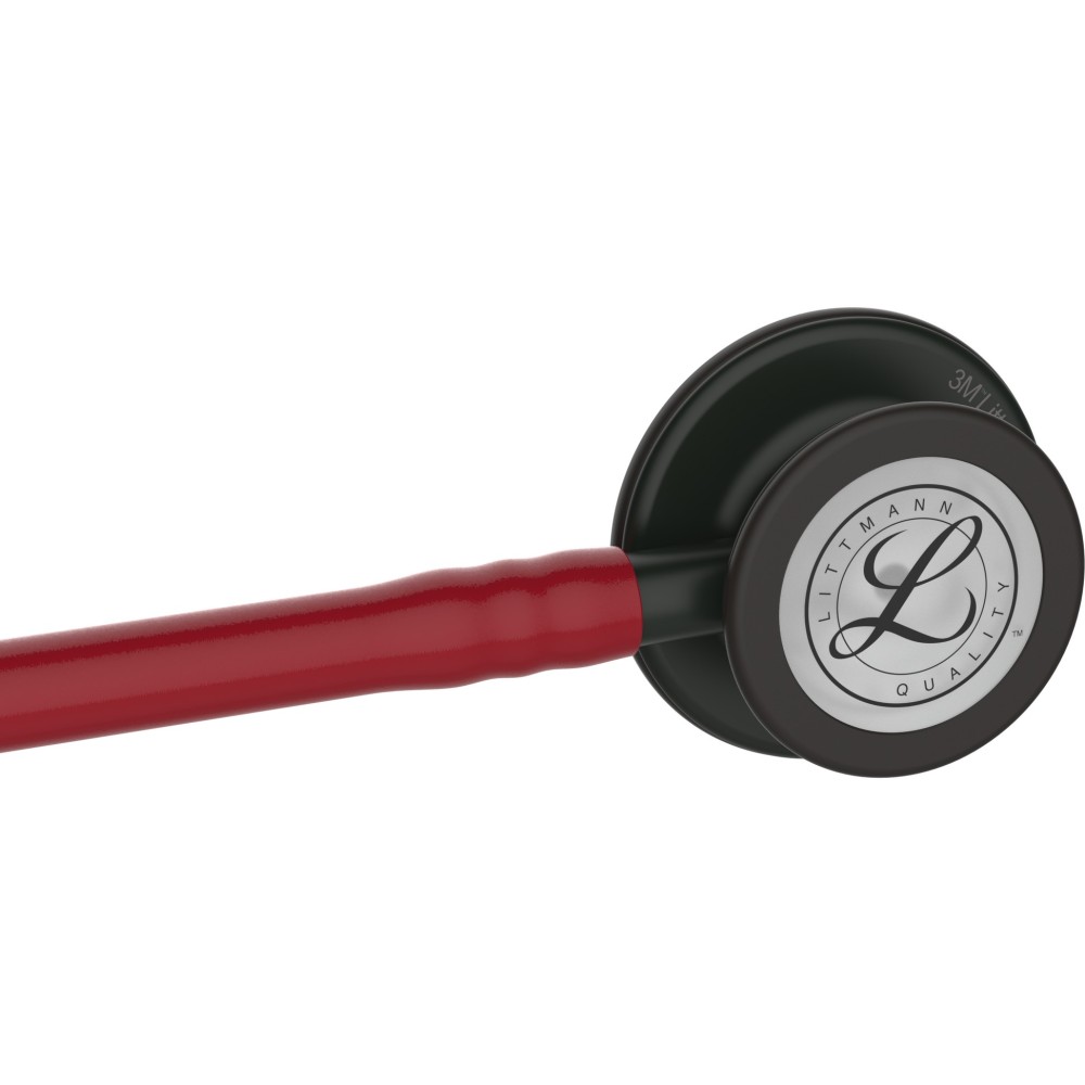 Stetoscop Littmann Classic III 5868 - Rosu Burgundia, capsula neagra Stetoscop Littmann Classic III 5868 - Rosu Burgundia, capsula neagra