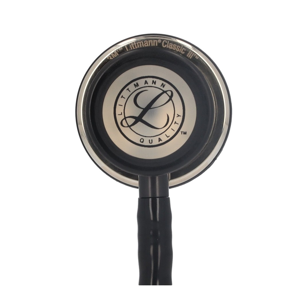 Stetoscop Littmann Classic III 5861 - Negru, capsula sampanie