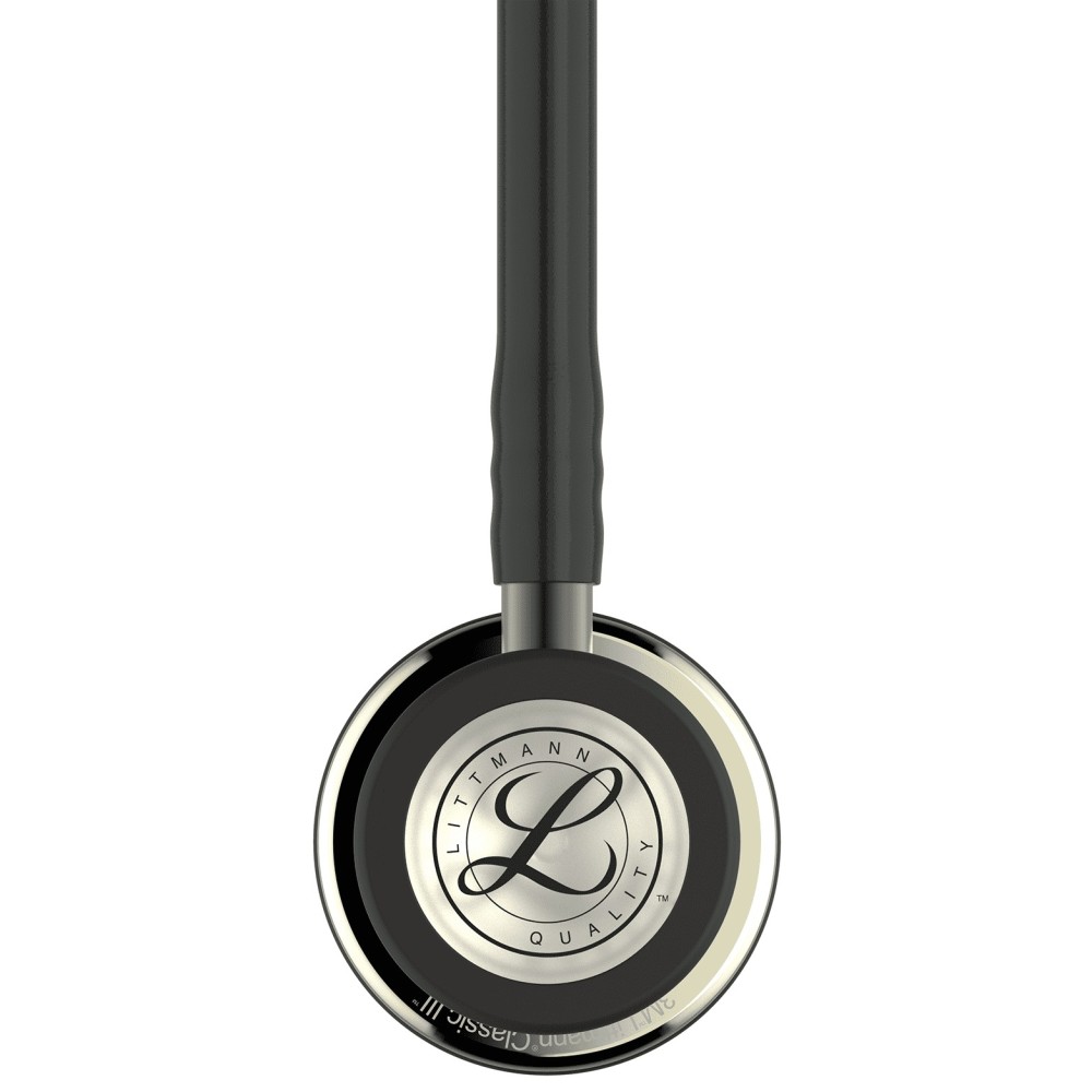 Stetoscop Littmann Classic III 5861 - Negru, capsula sampanie