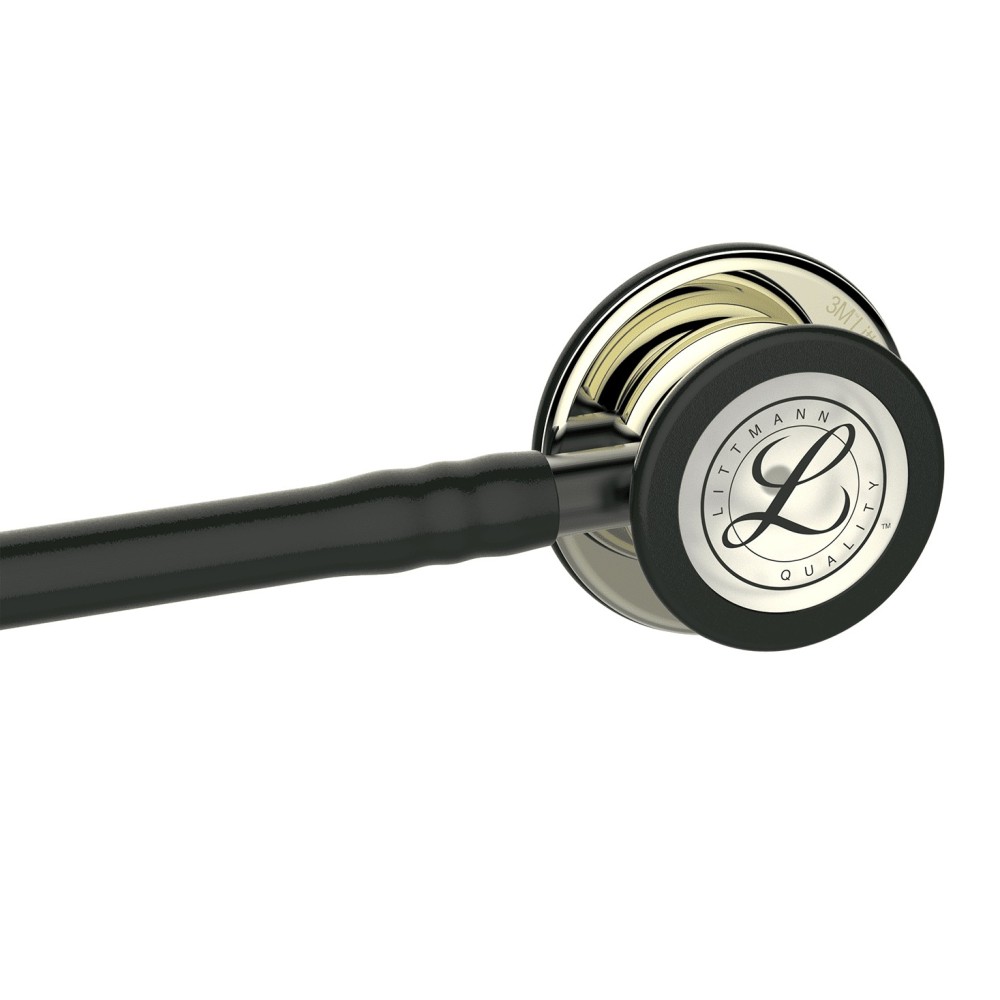 Stetoscop Littmann Classic III 5861 - Negru, capsula sampanie