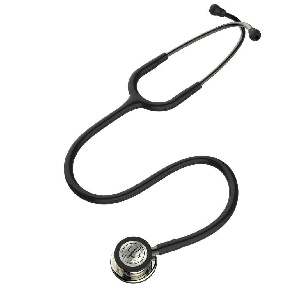 Stetoscop Littmann Classic III 5861 - Negru, capsula sampanie