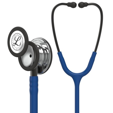 Stetoscop Littmann Classic III 5863 - Bleumarin, capsula oglinda