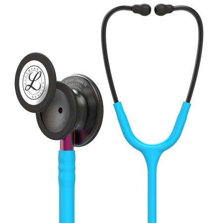Stetoscop Littmann Classic III 5872 - Turcoaz/Roz, capsula fumurie