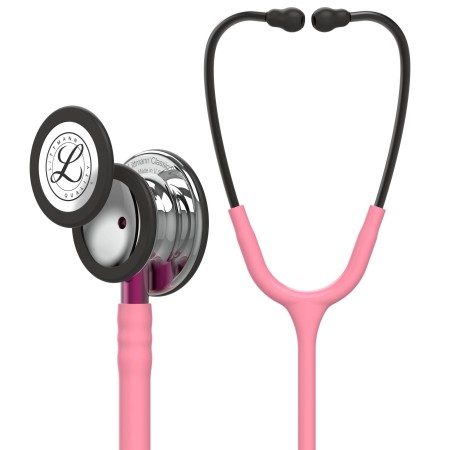 Stetoscop Littmann Classic III 5962 - Roz perlat/Roz, capsula oglinda