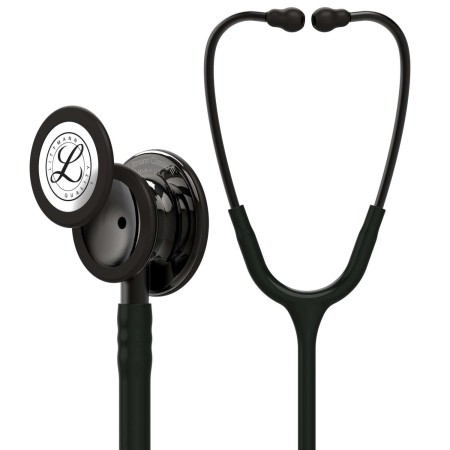 Stetoscop Littmann Classic III 5811 - Negru, capsula fumurie