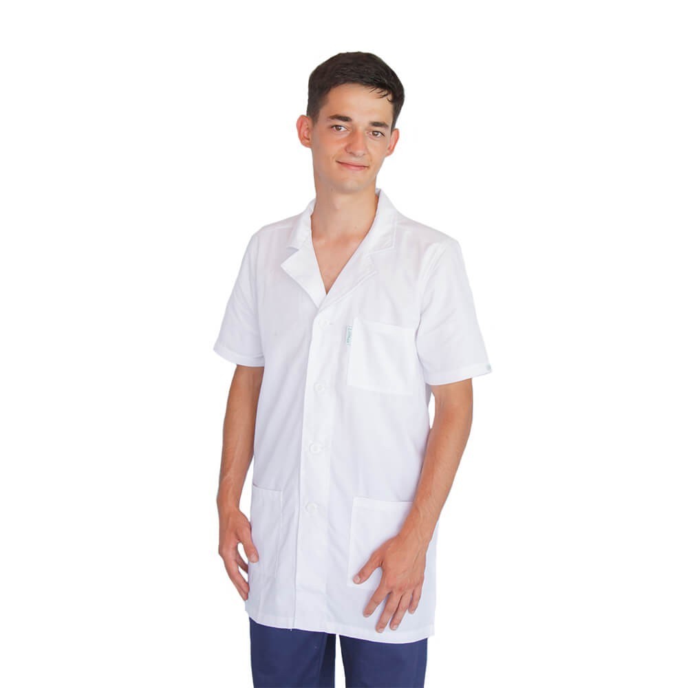 Bluza alba cu rever