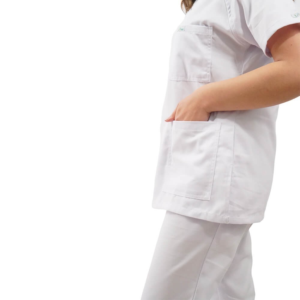 Costum medical Lotus 2, Basic 2, alb