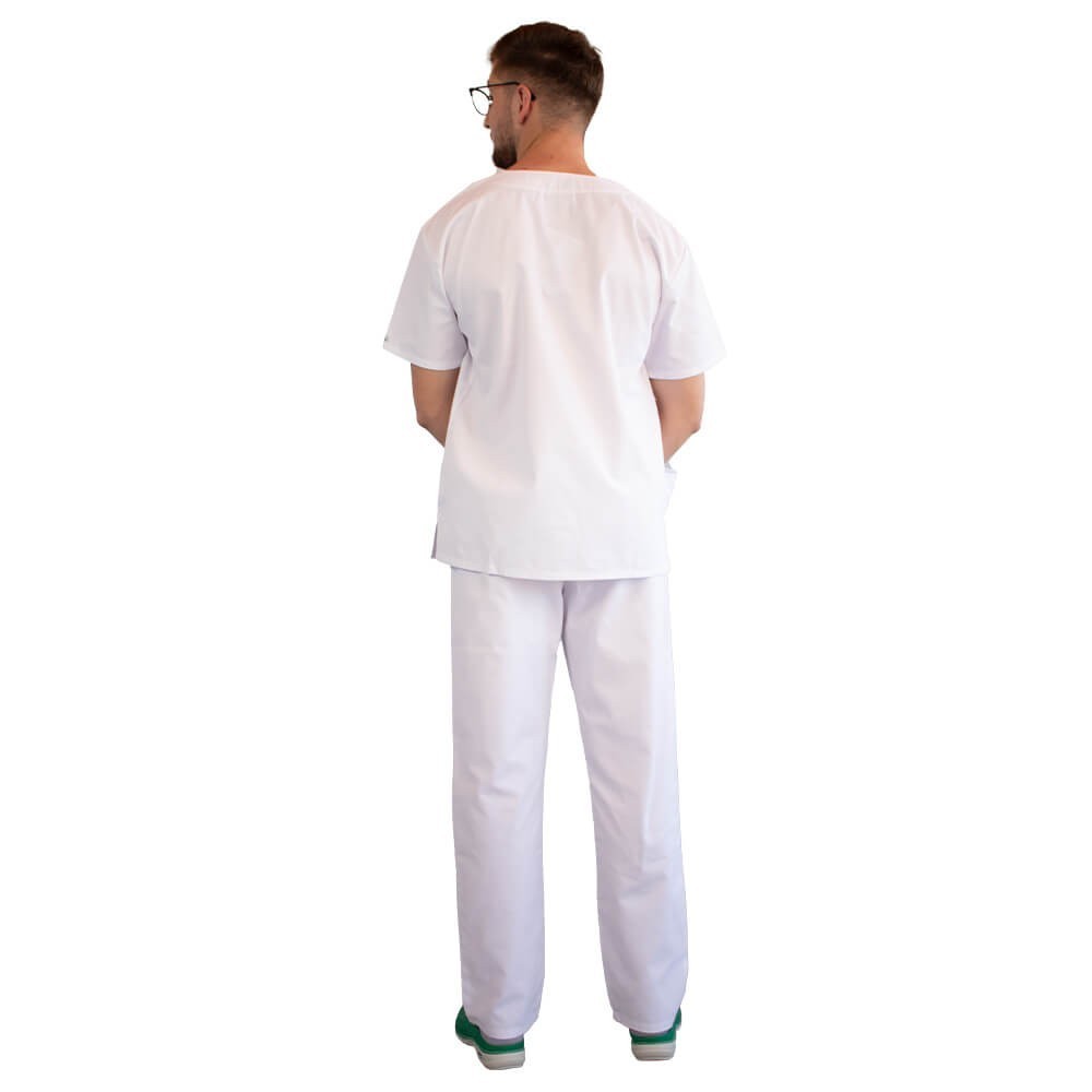 Costum medical Lotus 2, Basic 1, alb