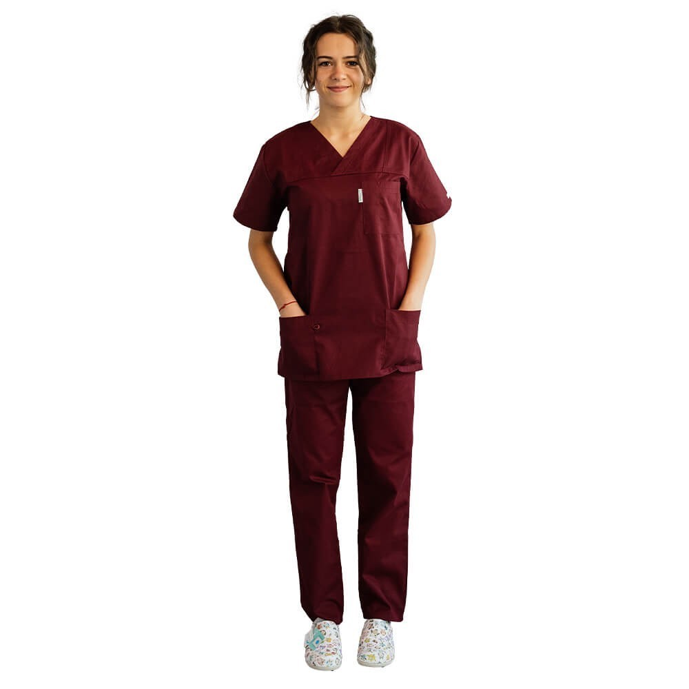 Costum medical Lotus 2, Basic 1, visiniu