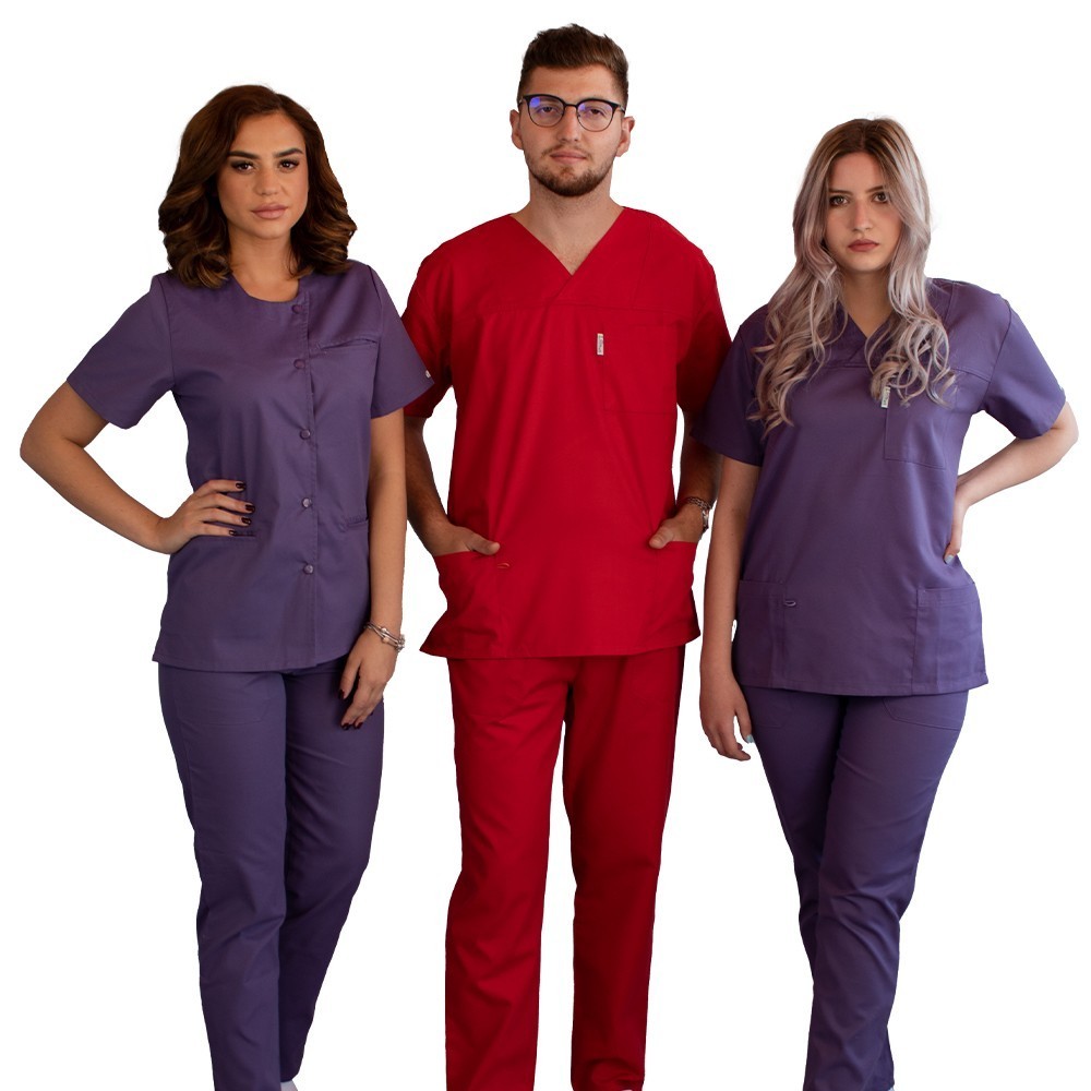 Costum medical Lotus 2, Basic 1, indigo
