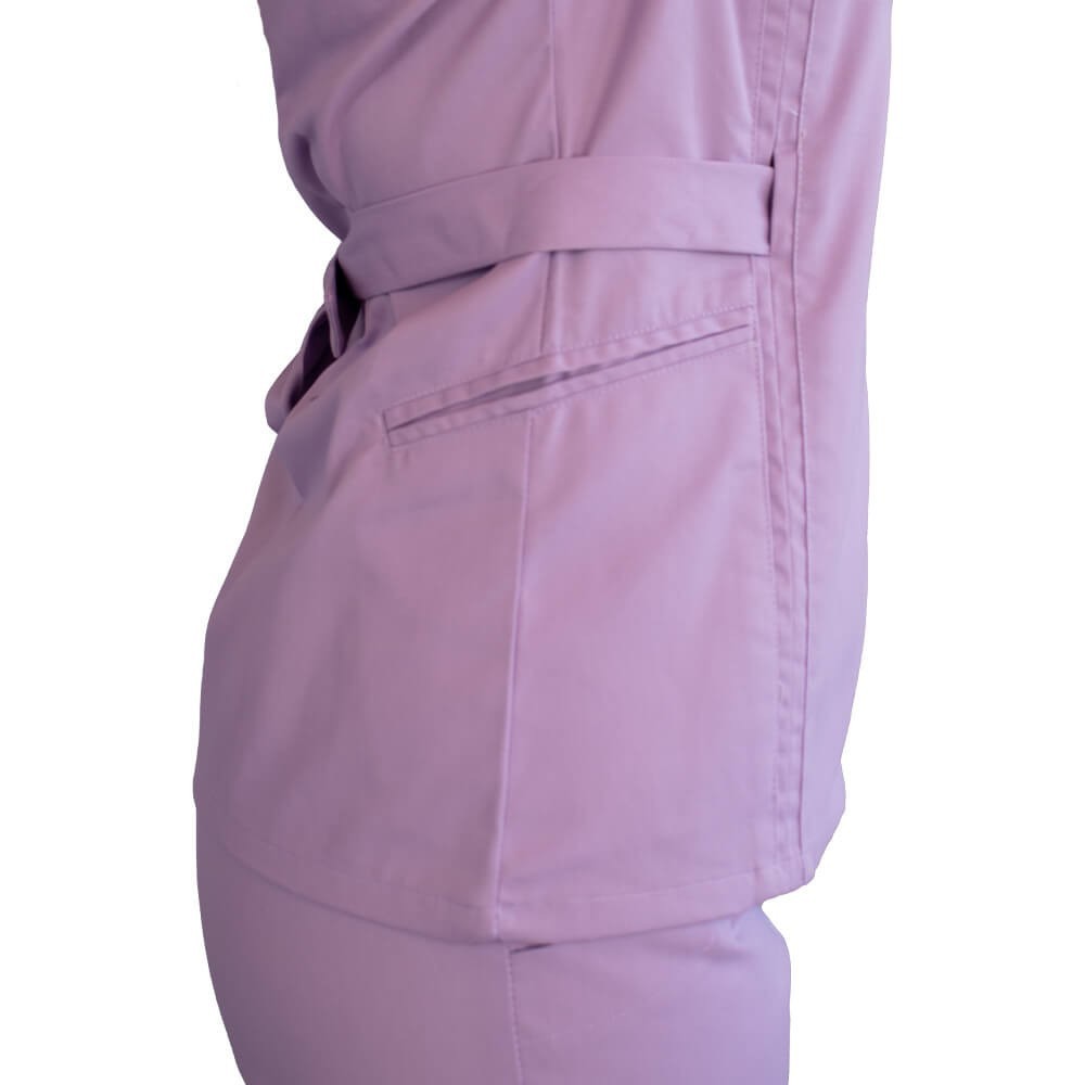 Bluza kimono cu maneca scurta, Lotus 1, lila